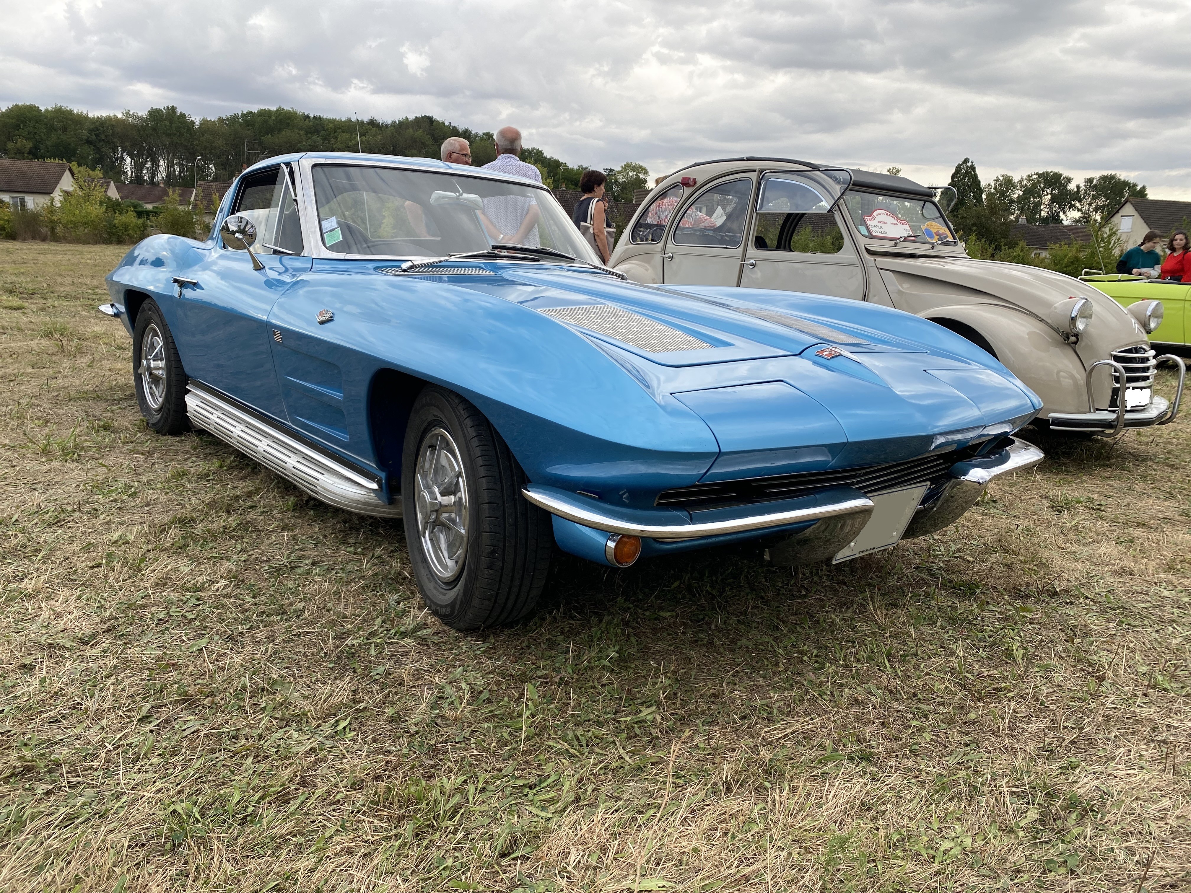 Corvette bleu 1