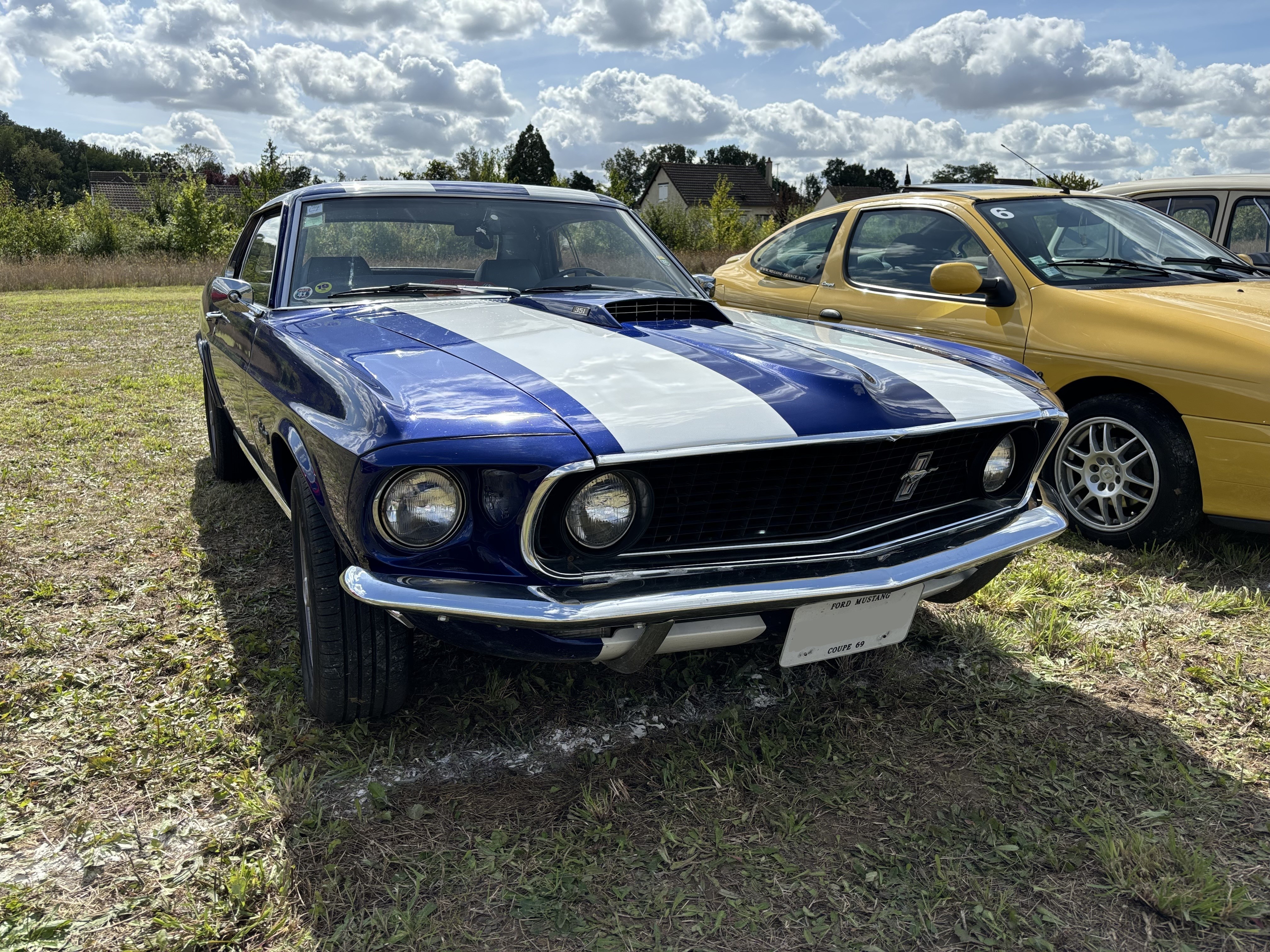 Mustang bleu 69 1