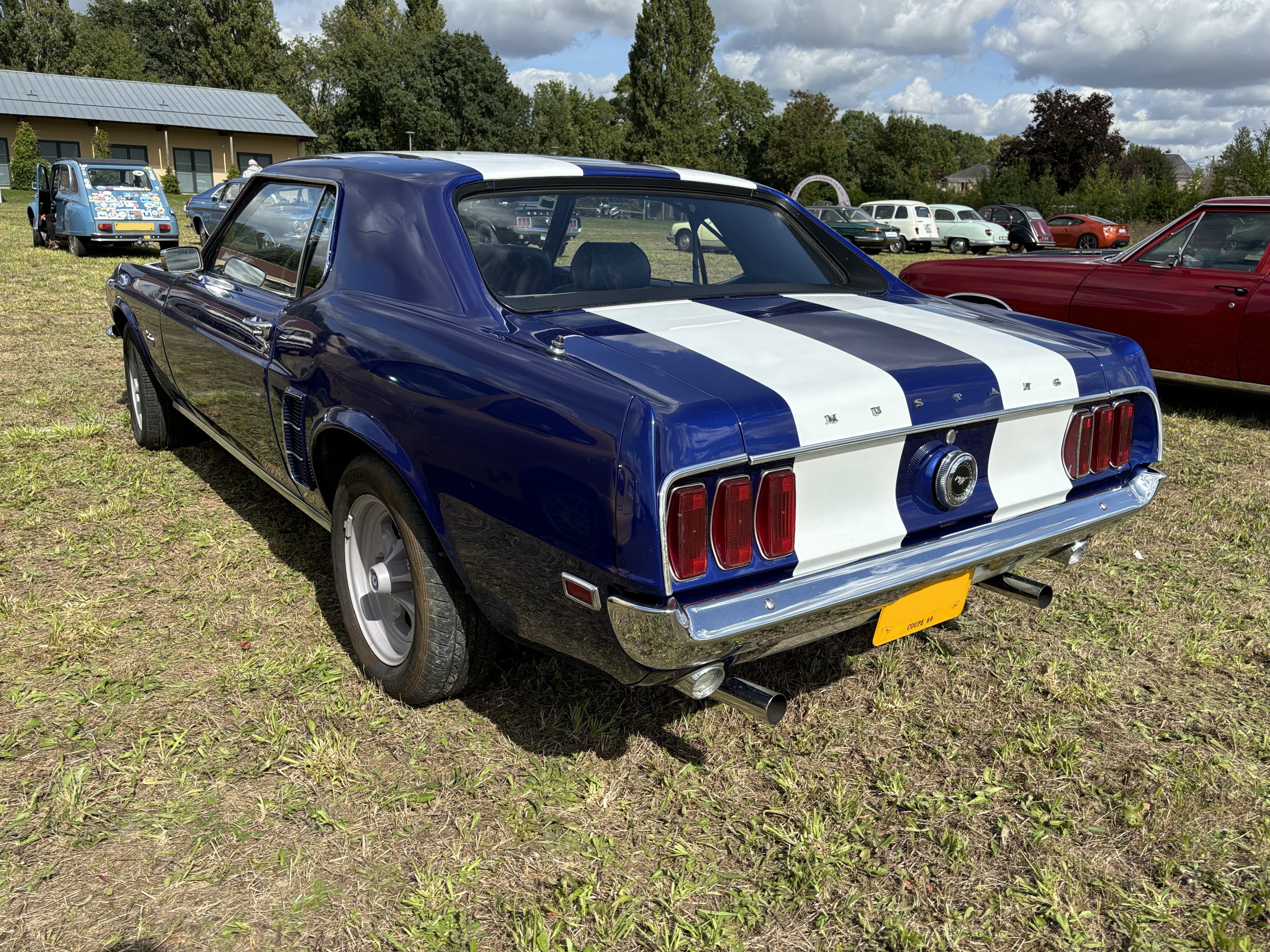 Mustang bleu 69 2