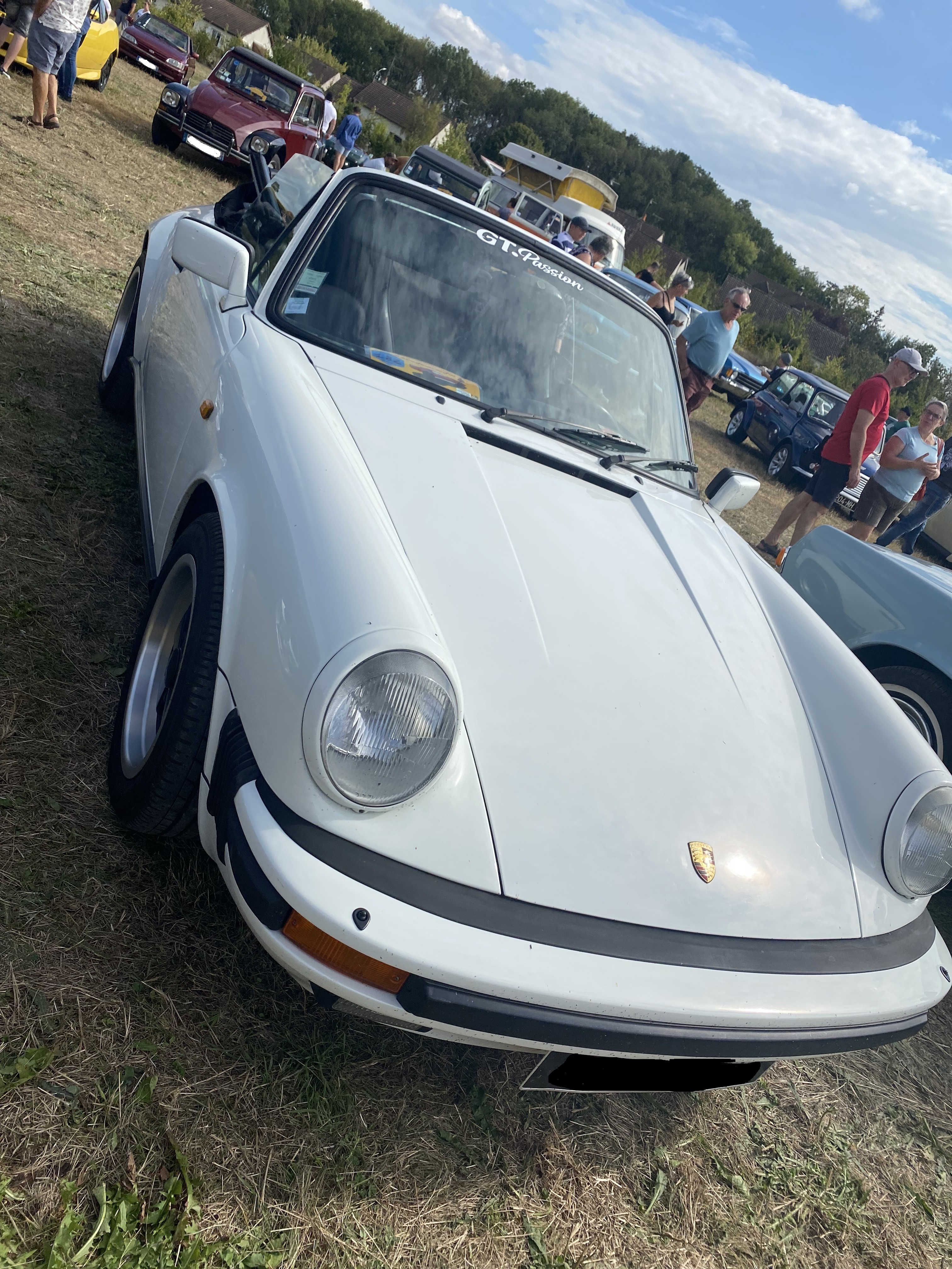 Porsche blanche 1