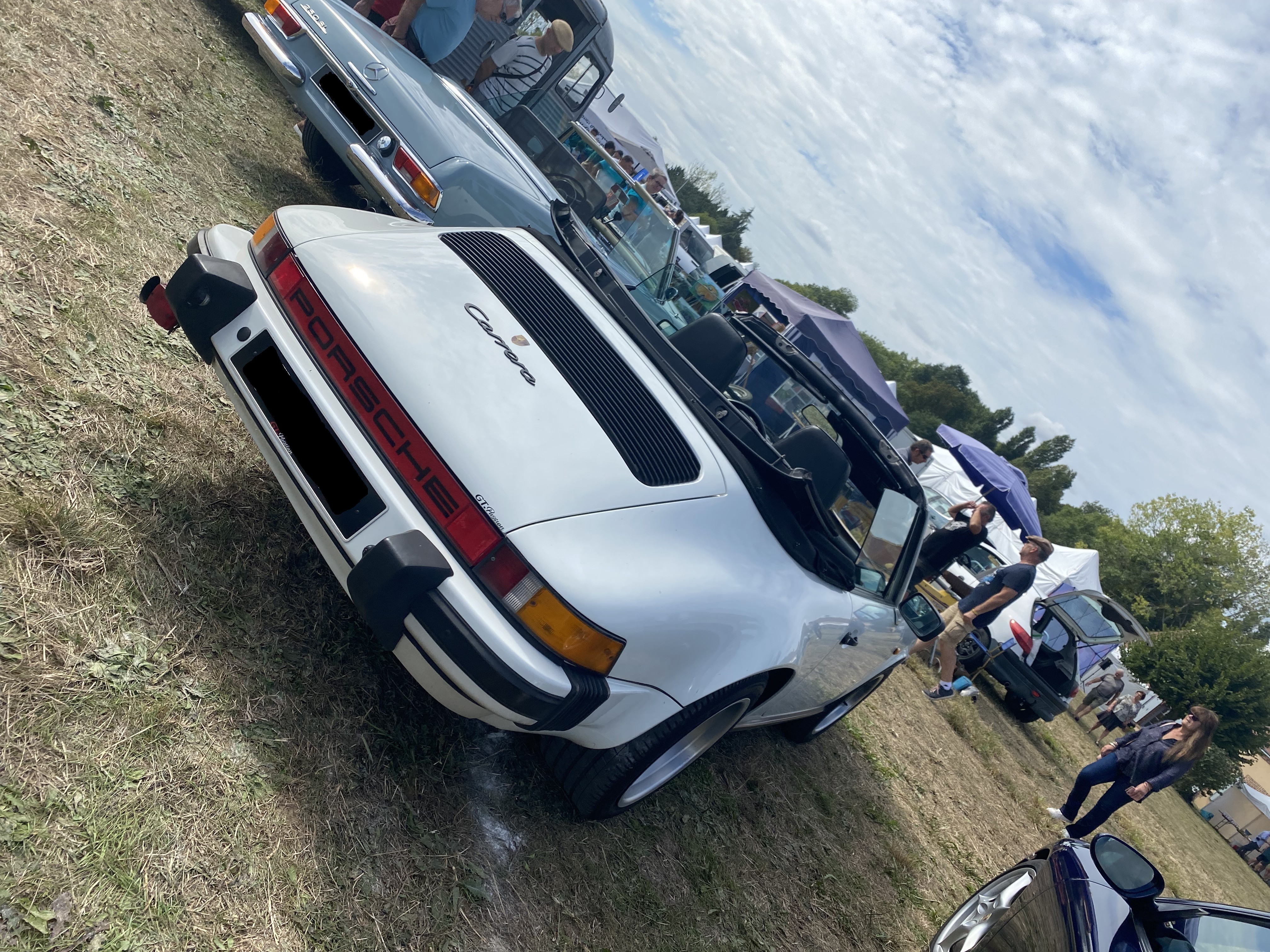 Porsche blanche 2