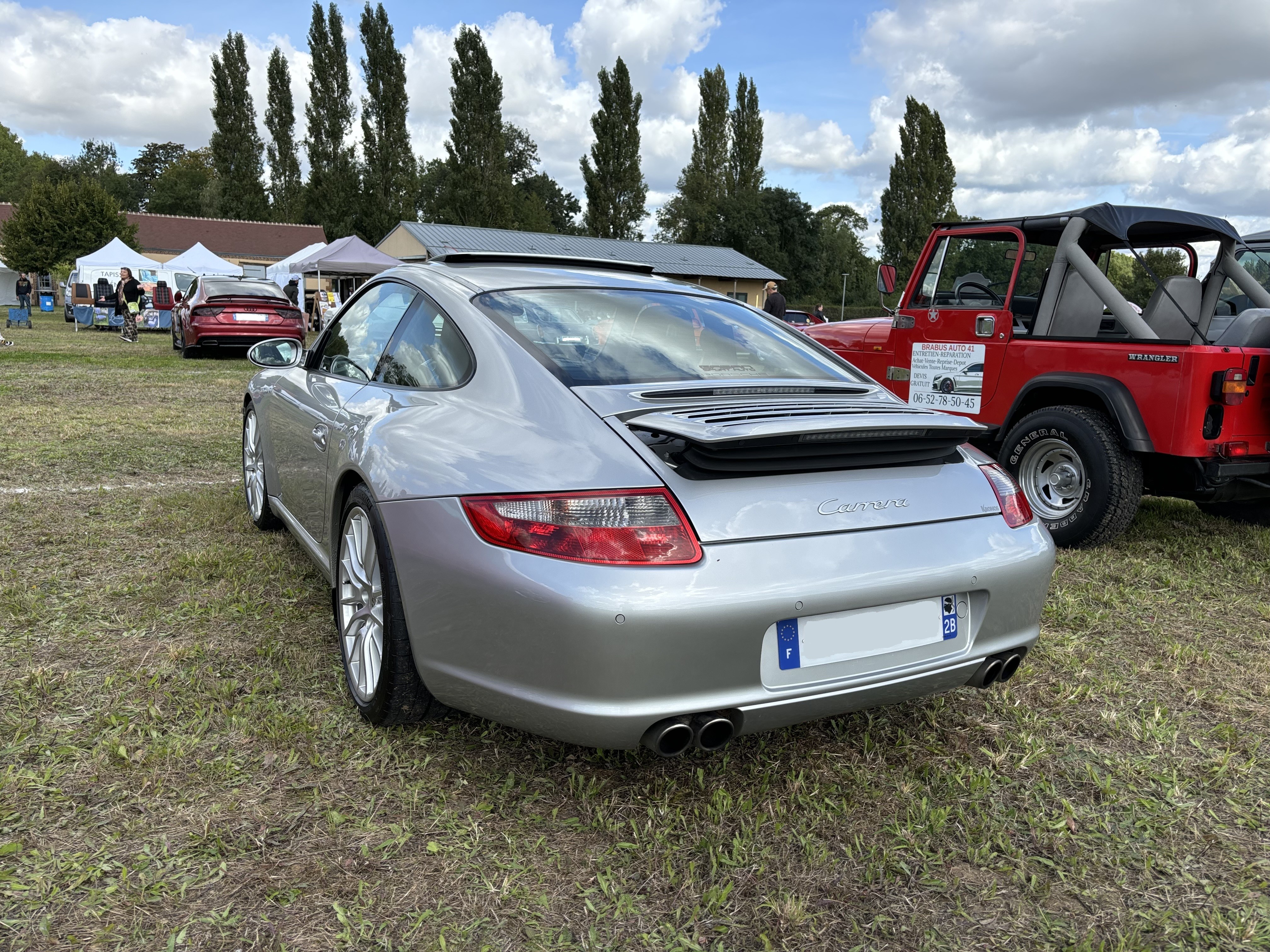 Porsche carrera grise 2