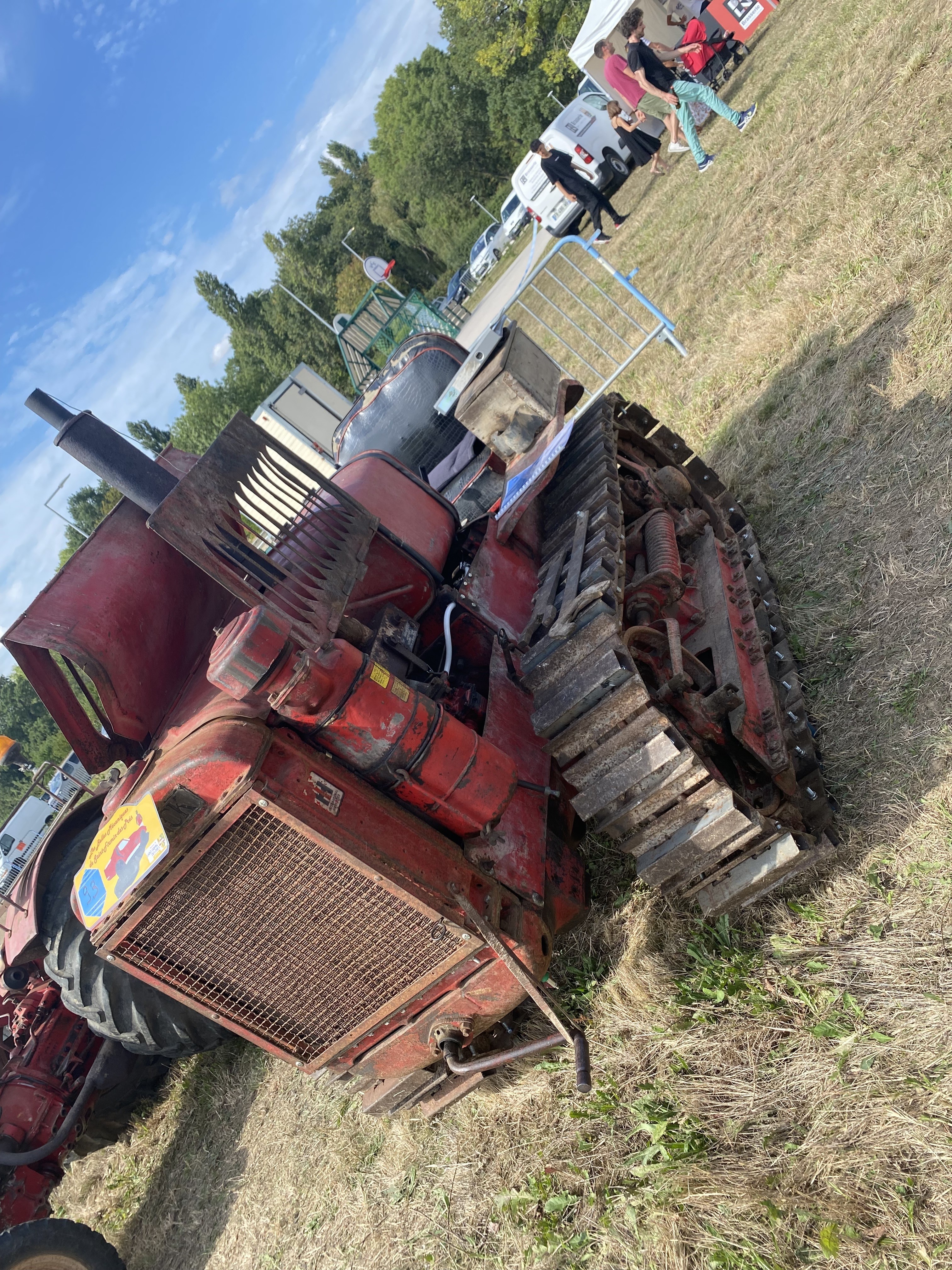 Tracteur chenilles